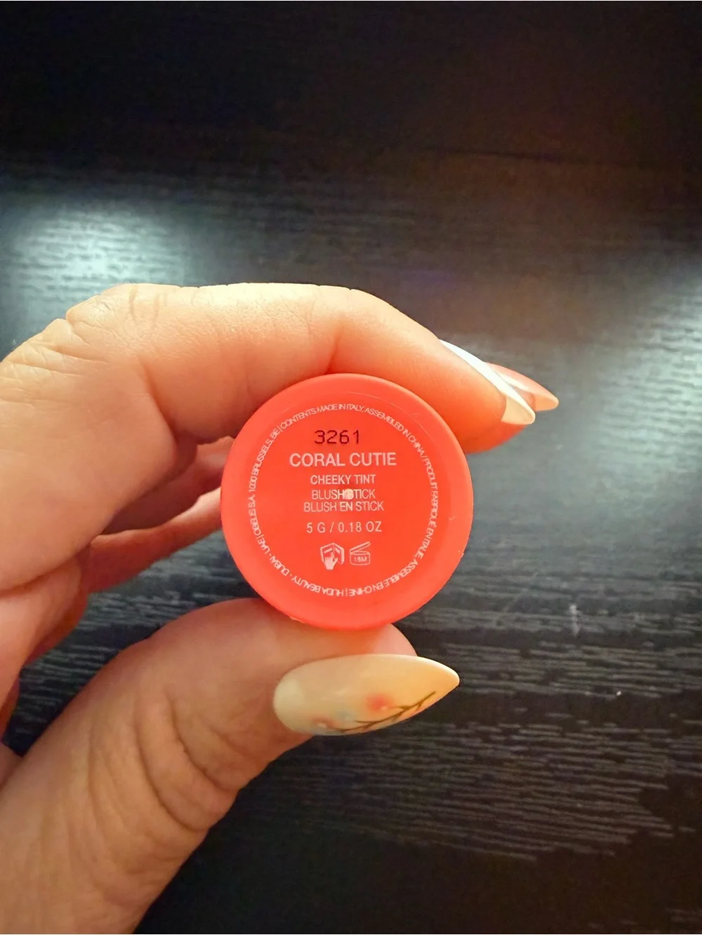 HUDA BEAUTY Cheeky Tint Blush Stick - Hot Pink Packaging
